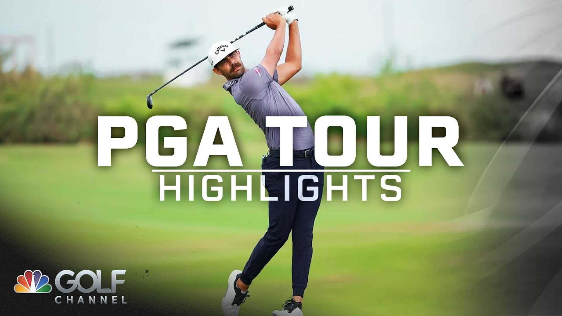 Pga Tour Highlights Golf Tournament Action