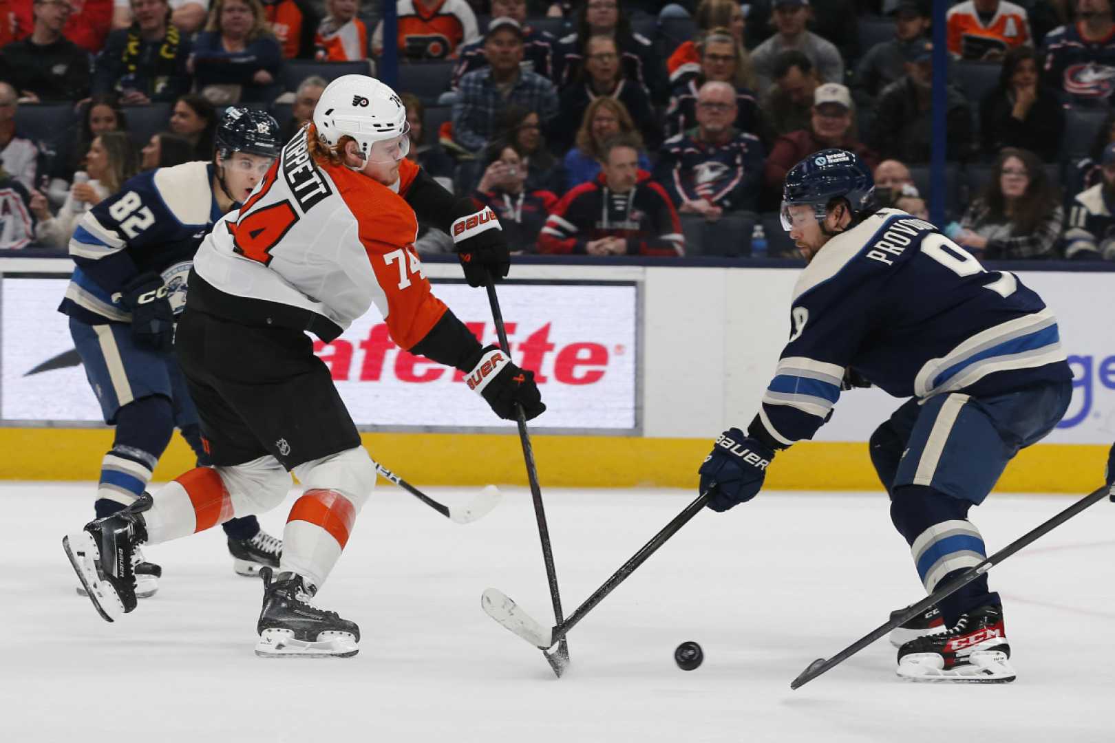 Philadelphia Flyers Vs Columbus Blue Jackets Hockey Game