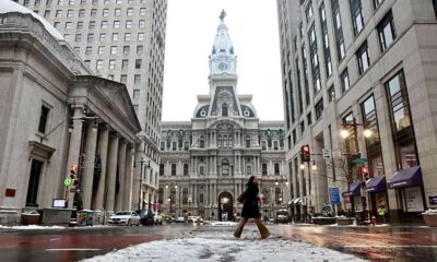 Philadelphia Snow Covered School Building 2025