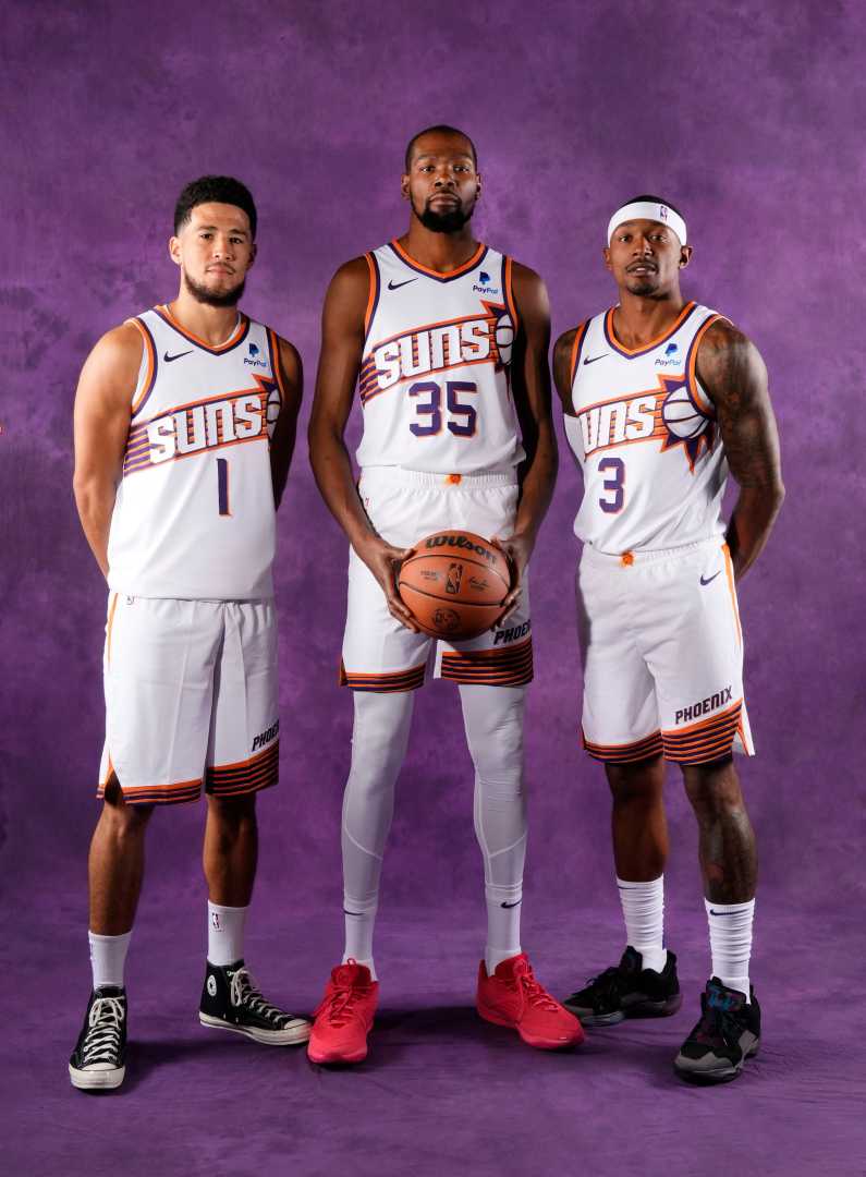 Phoenix Suns Kevin Durant Devin Booker Bradley Beal