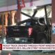 Pickup Truck Crashes Into Manchester Building