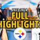 Pittsburgh Steelers 2024 Season Highlights