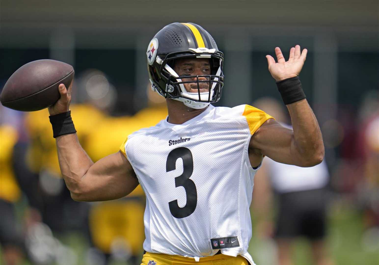 Pittsburgh Steelers Quarterback Russell Wilson 2024