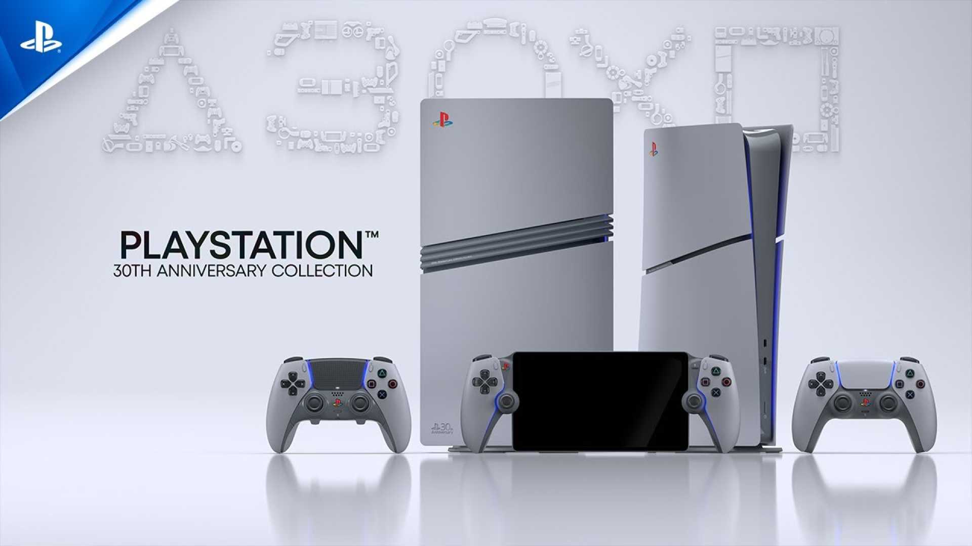 Playstation 30th Anniversary Ps5 Console And Accessories