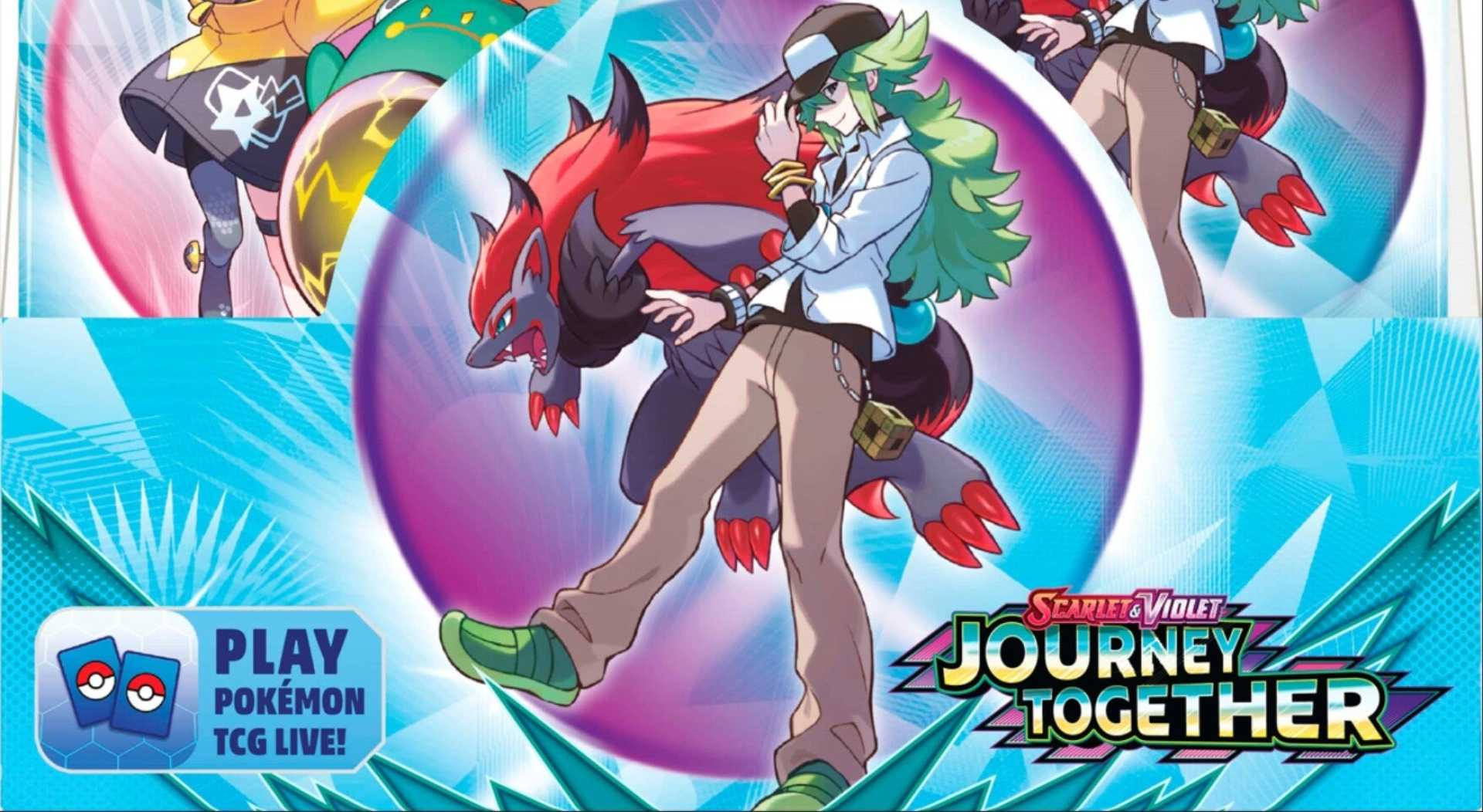 Pokémon Tcg Journey Together Expansion Cards