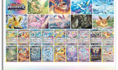 Pokémon Tcg Prismatic Evolutions Set Artwork