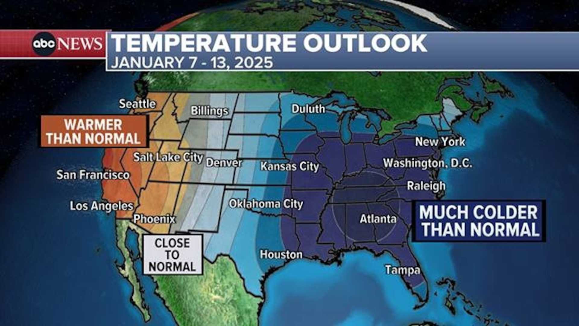 Polar Vortex Cold Weather United States 2025