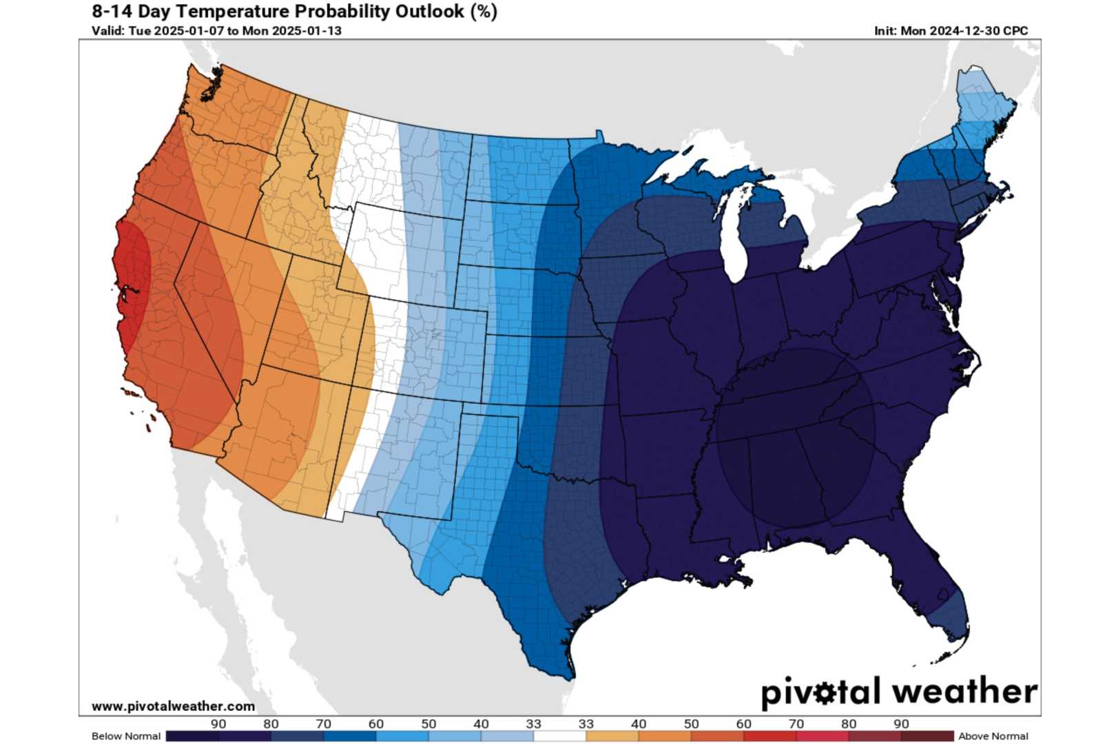 Polar Vortex Map United States Winter 2024