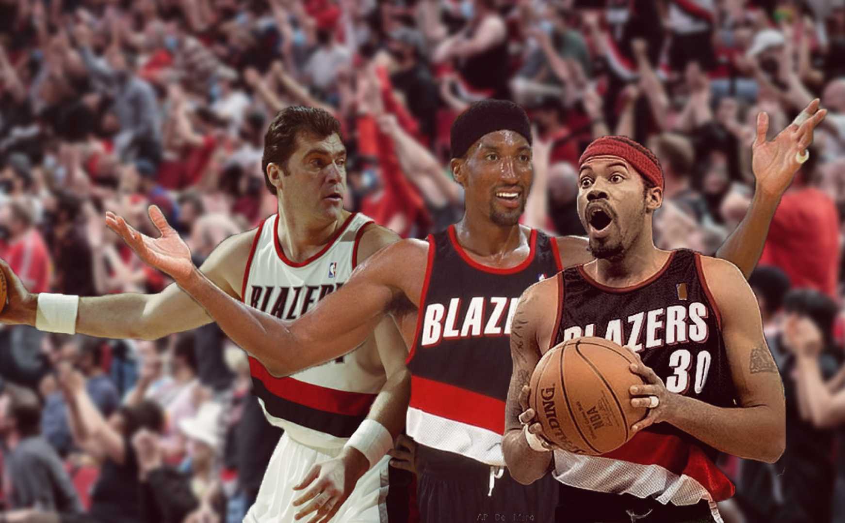 Portland Trail Blazers 90s Era Basketball Game