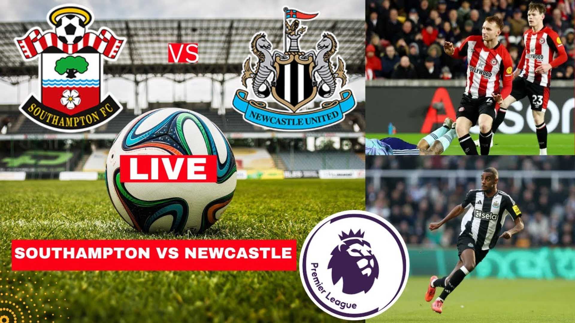 Premier League Southampton Vs Newcastle United Match