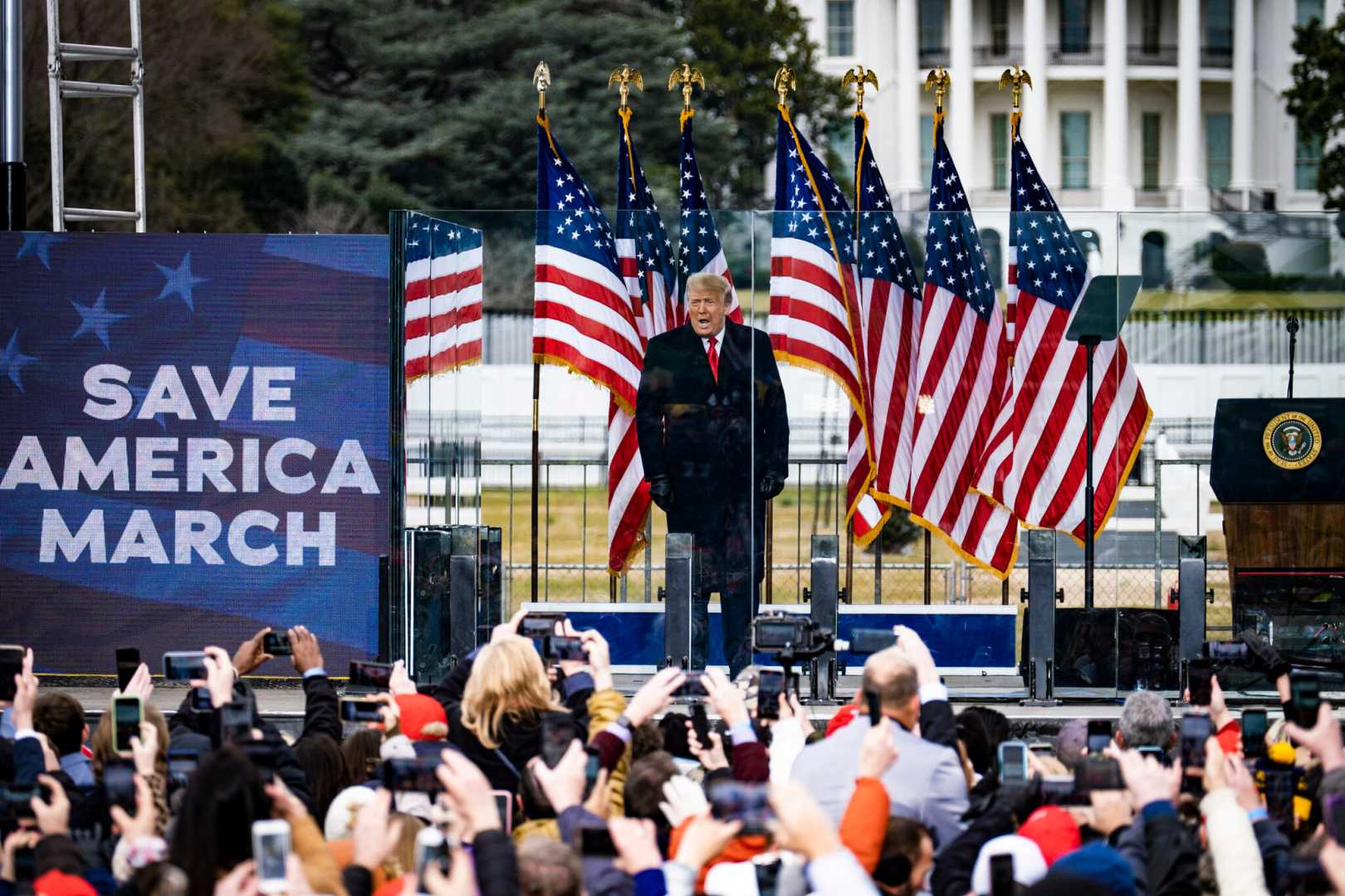 President Donald Trump White House Speech 2021