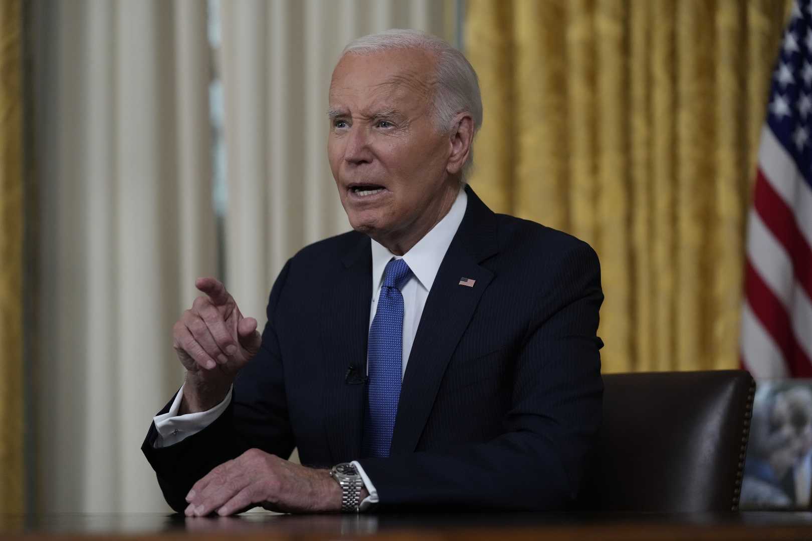 President Joe Biden Oval Office Interview 2024