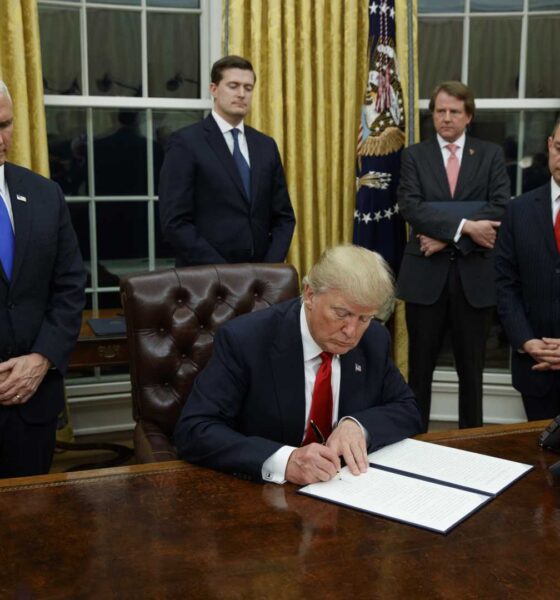 President Trump Signing Executive Order On Health Care