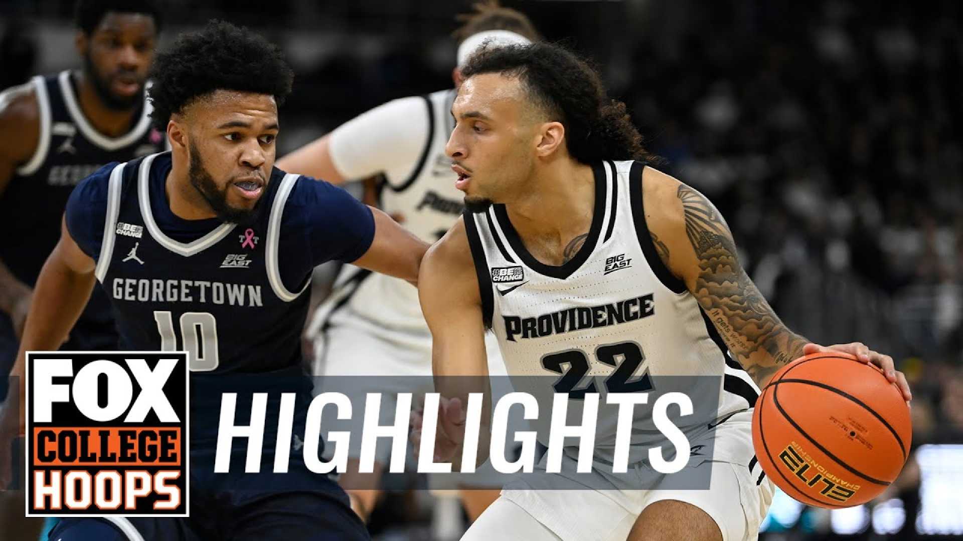 Providence Friars Vs Georgetown Hoyas Basketball Game