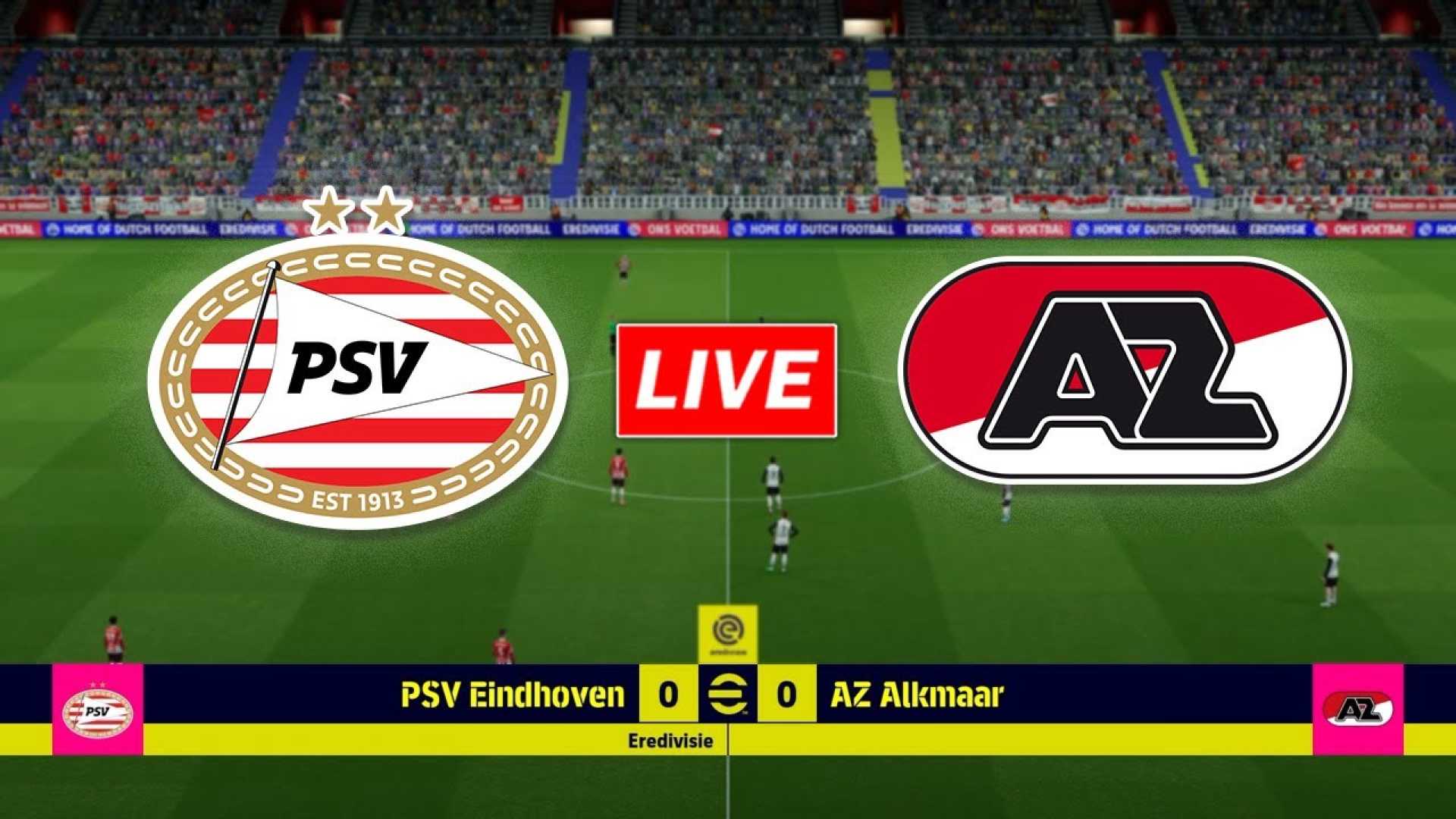 Psv Eindhoven Vs Az Alkmaar Eredivisie Match