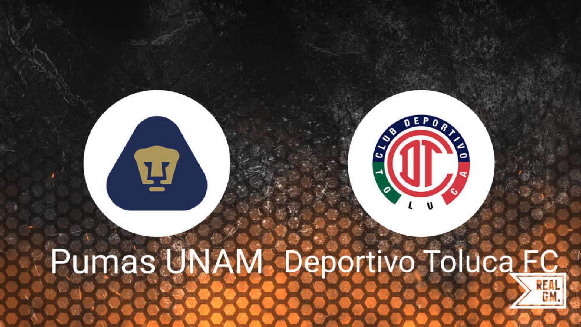 Pumas Unam Vs Toluca Liga Mx 2025 Match