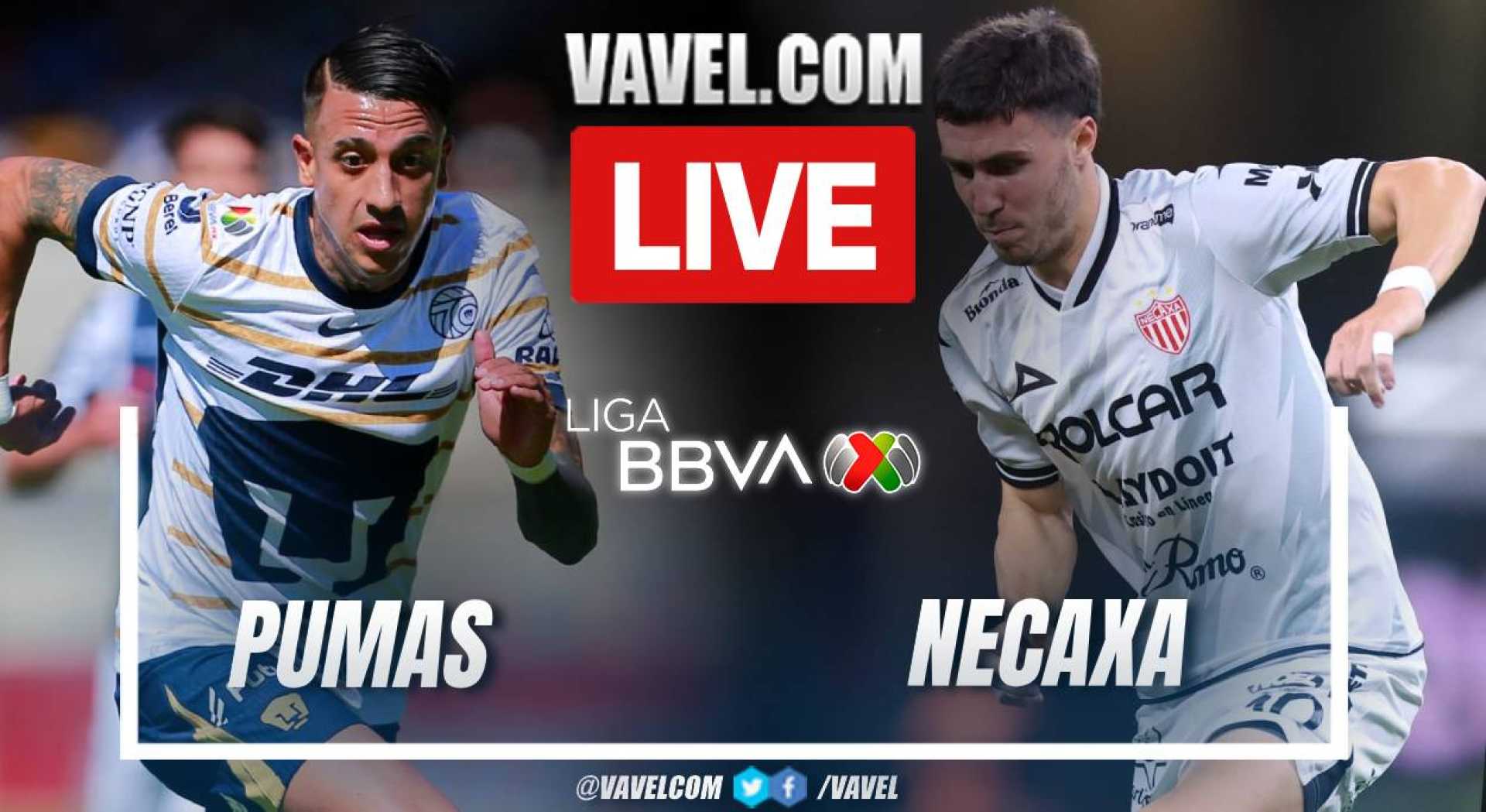 Pumas Vs Necaxa Clausura 2025 Match