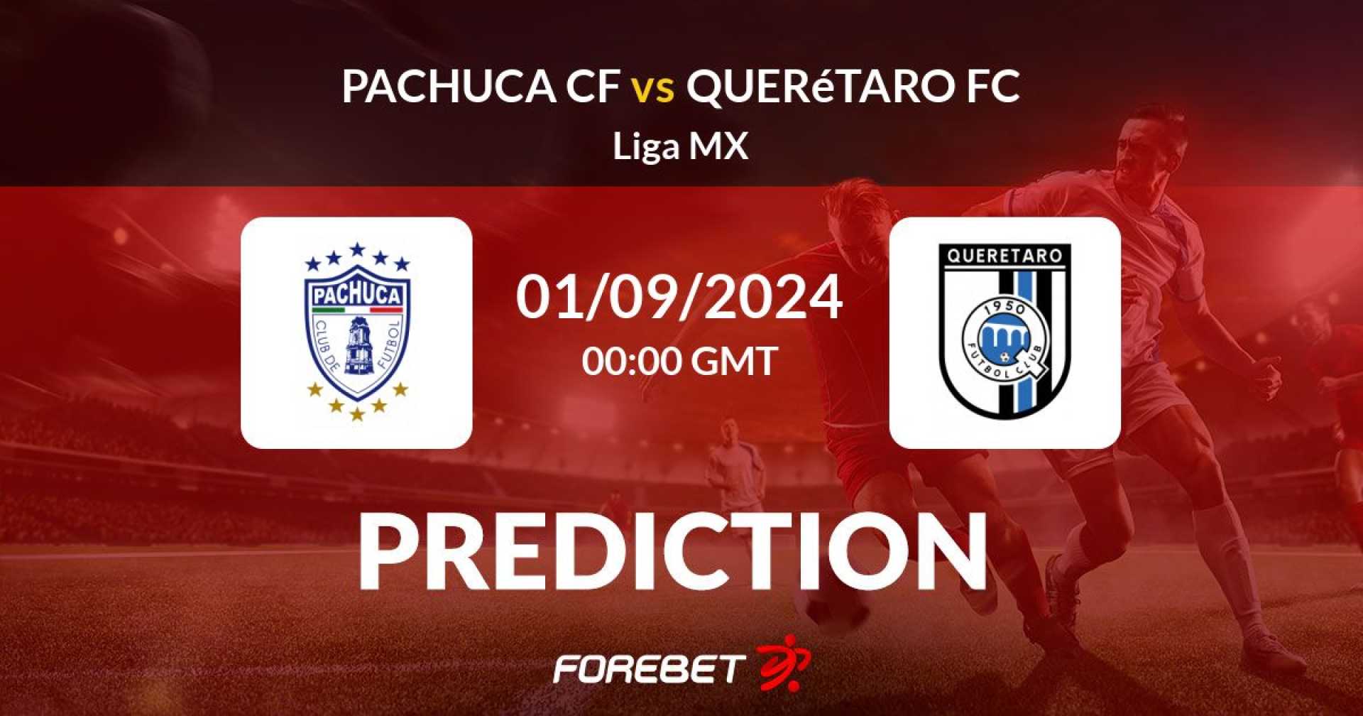 Querétaro Vs Pachuca Liga Mx 2025 Match Action