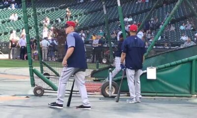 Rafael Devers Red Sox Batting Practice