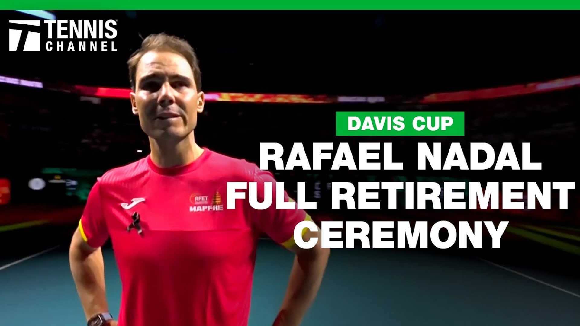 Rafael Nadal Retirement Ceremony Davis Cup 2024