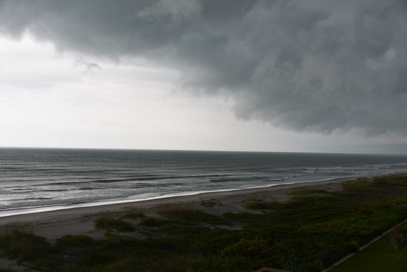 Rainy Weather On Florida Space Coast