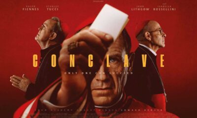 Ralph Fiennes In Conclave Movie Poster