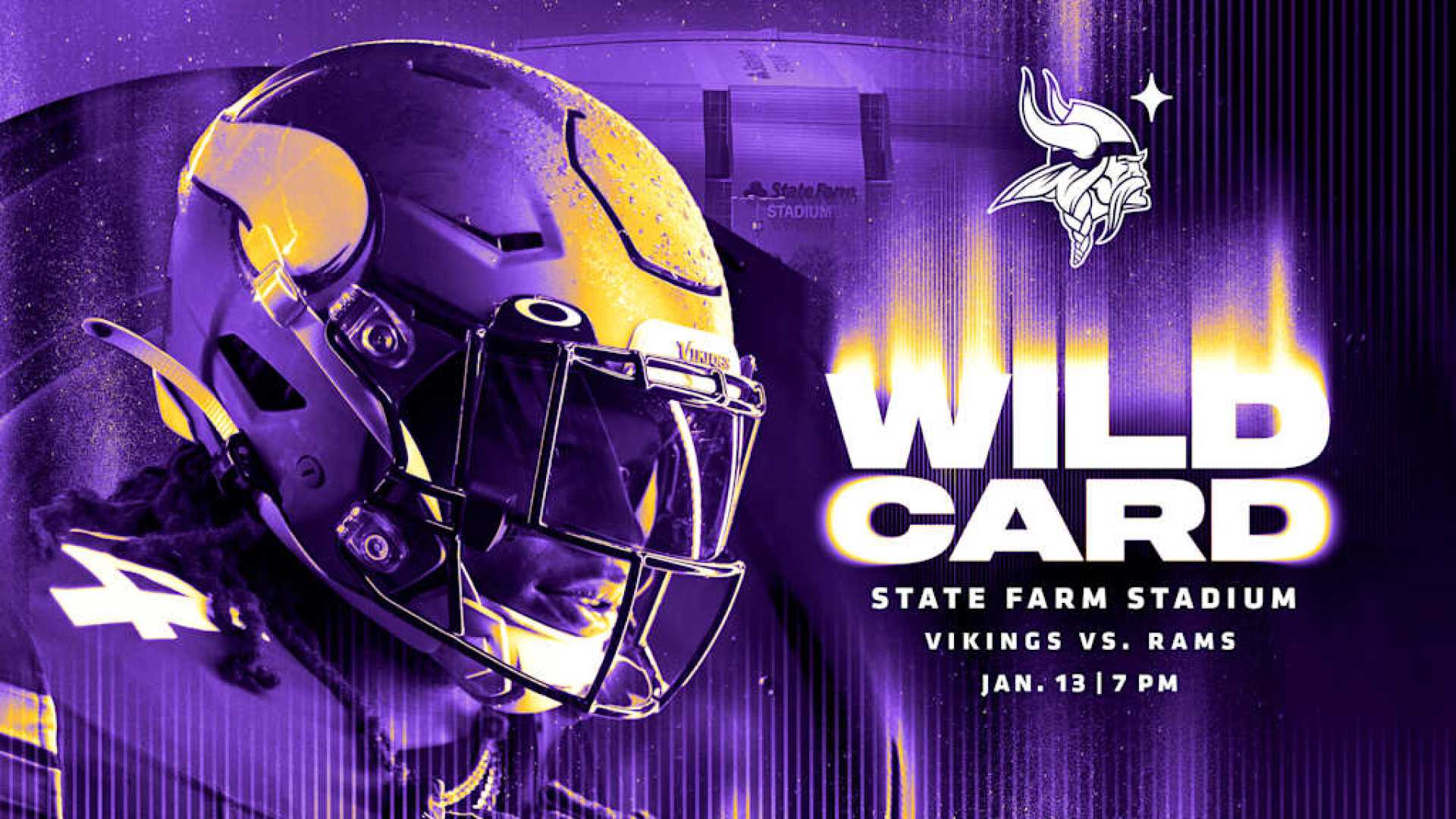 Rams Vikings Wild Card Game State Farm Stadium