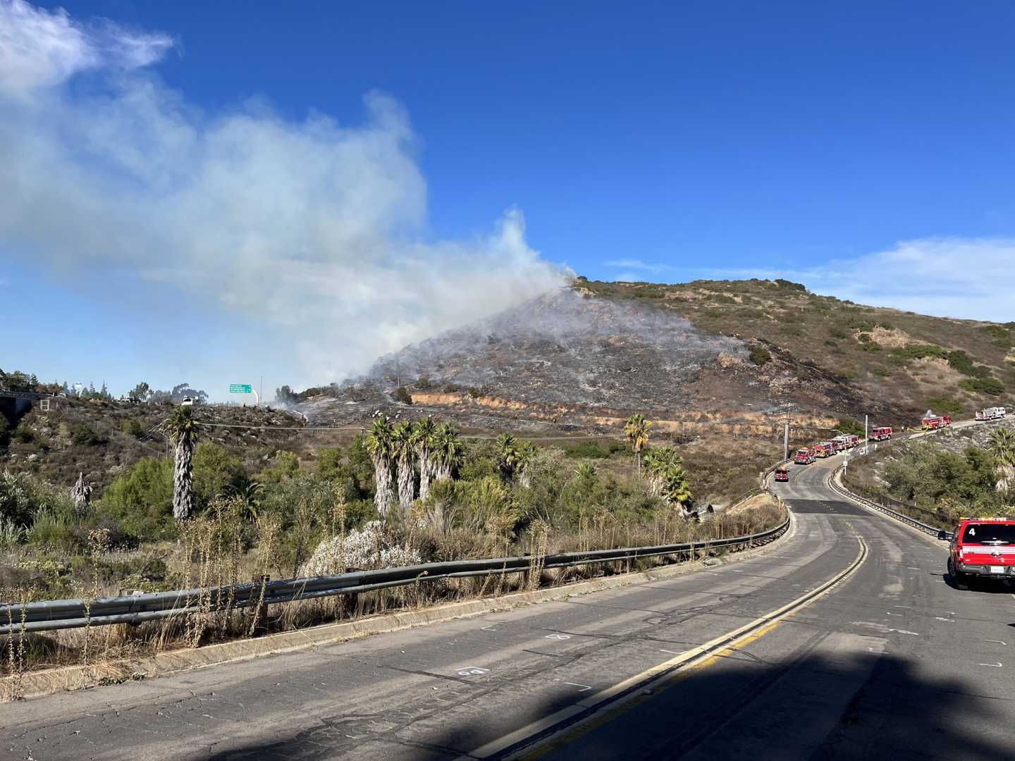 Rancho Bernardo Brush Fire San Diego 2023