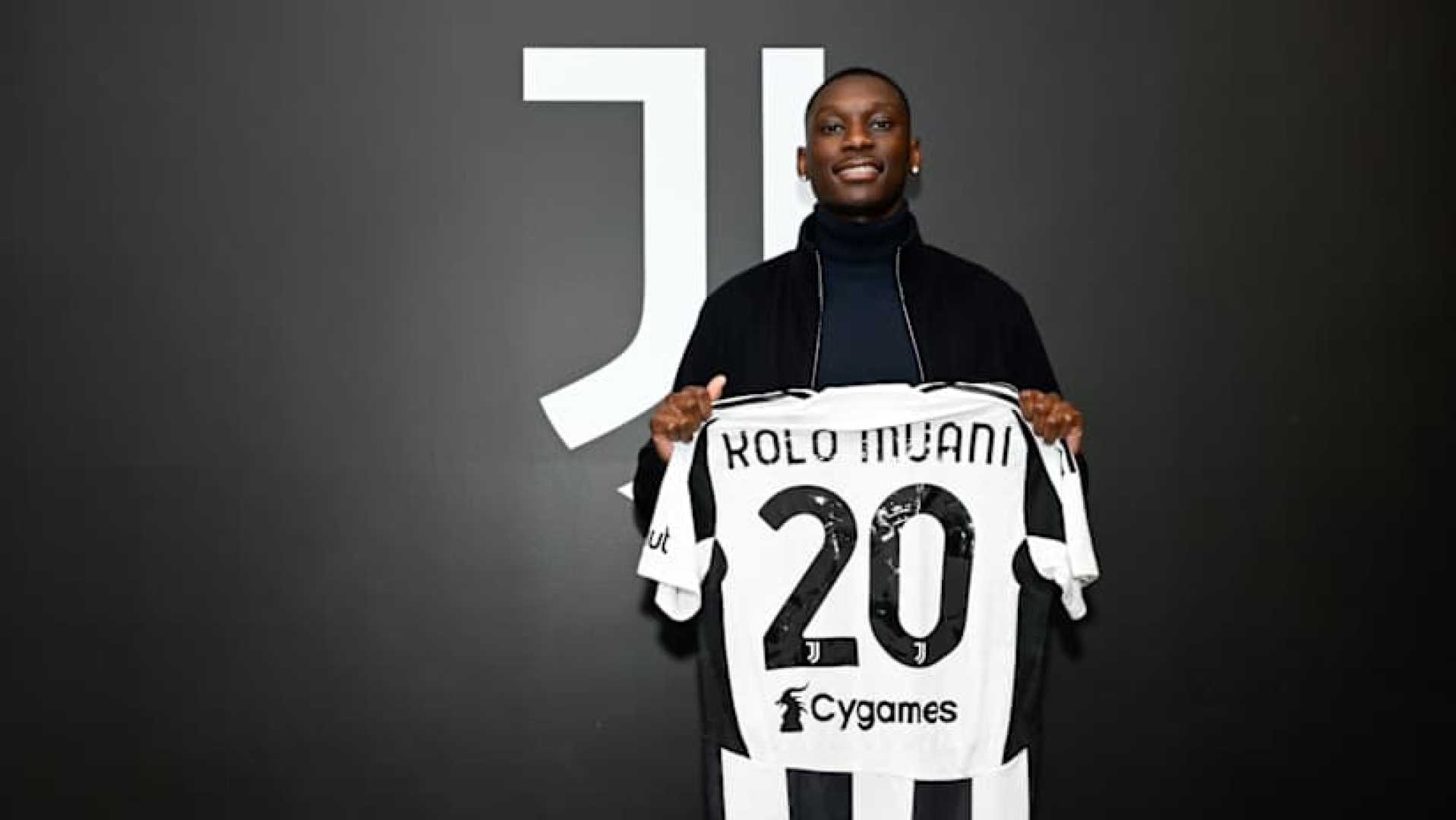 Randal Kolo Muani Juventus Signing Photo