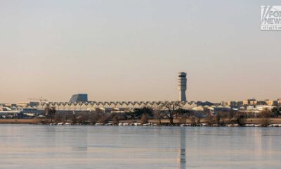 Reagan National Airport Control Tower Aerial View