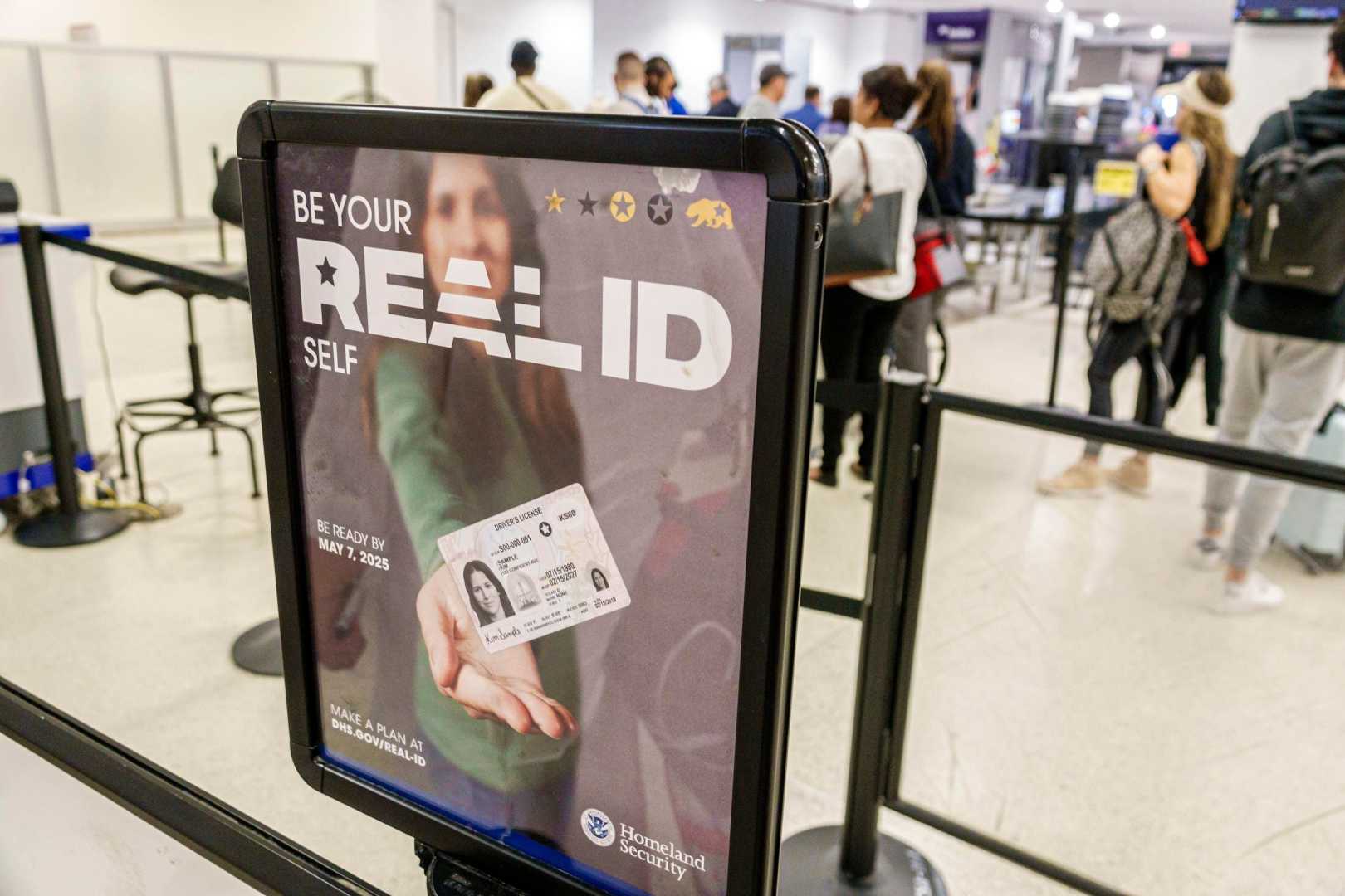 Real Id Airport Security Checkpoint 2025