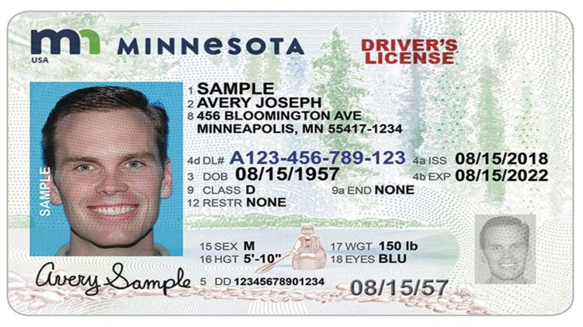 Real Id Minnesota Driver's License Application