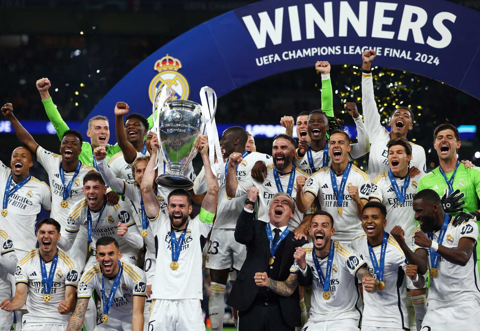 Real Madrid Champions League Celebration 2024