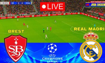 Real Madrid Vs Brest Champions League Match