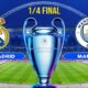 Real Madrid Vs Manchester City Champions League Match