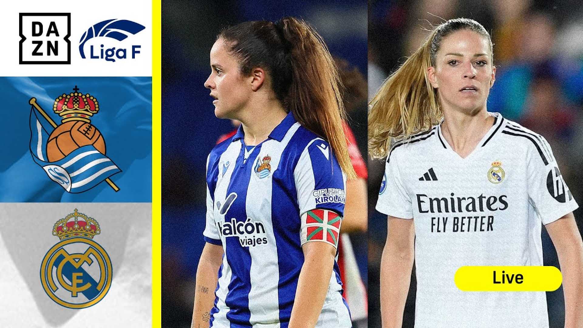 Real Madrid Vs Real Sociedad Women's Football Match