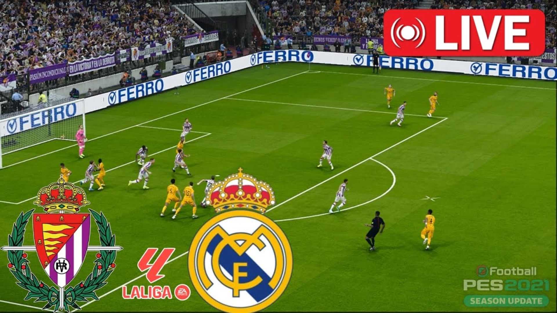 Real Madrid Vs Real Valladolid 2025 La Liga Match