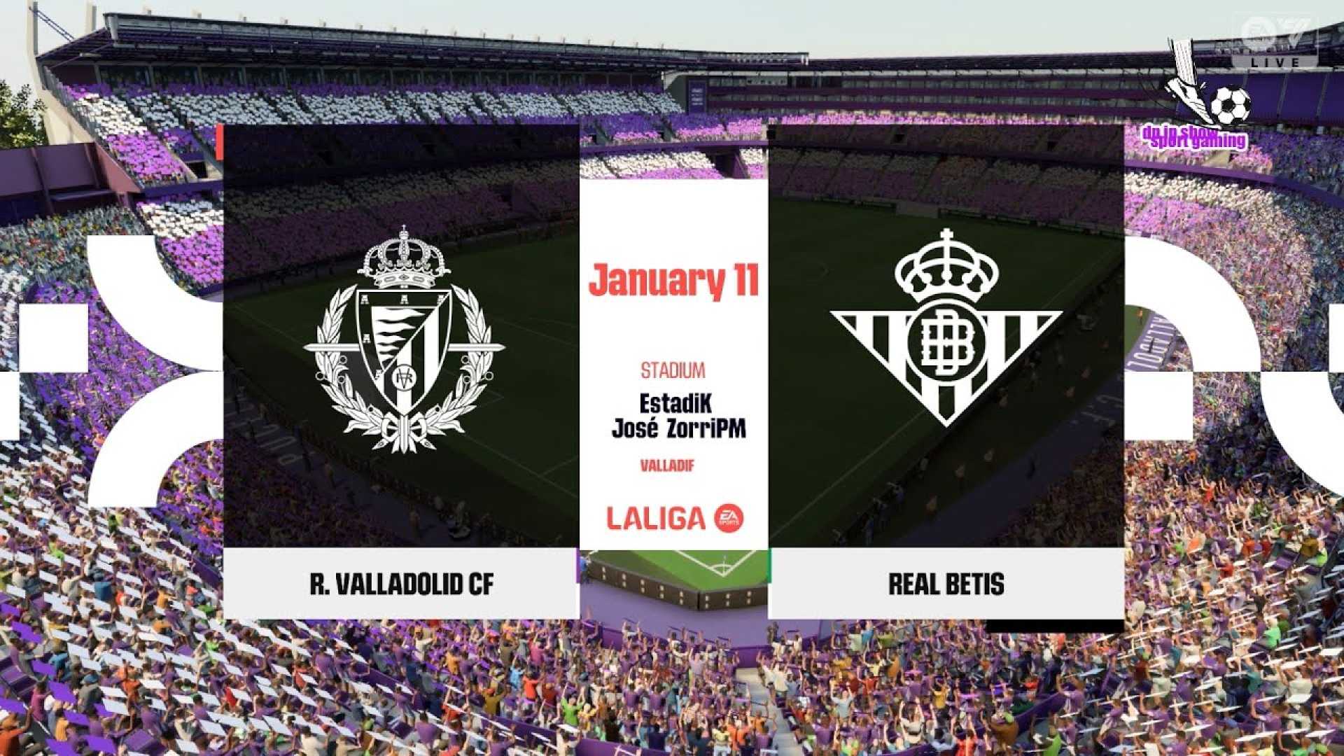 Real Valladolid Vs Real Betis La Liga 2025