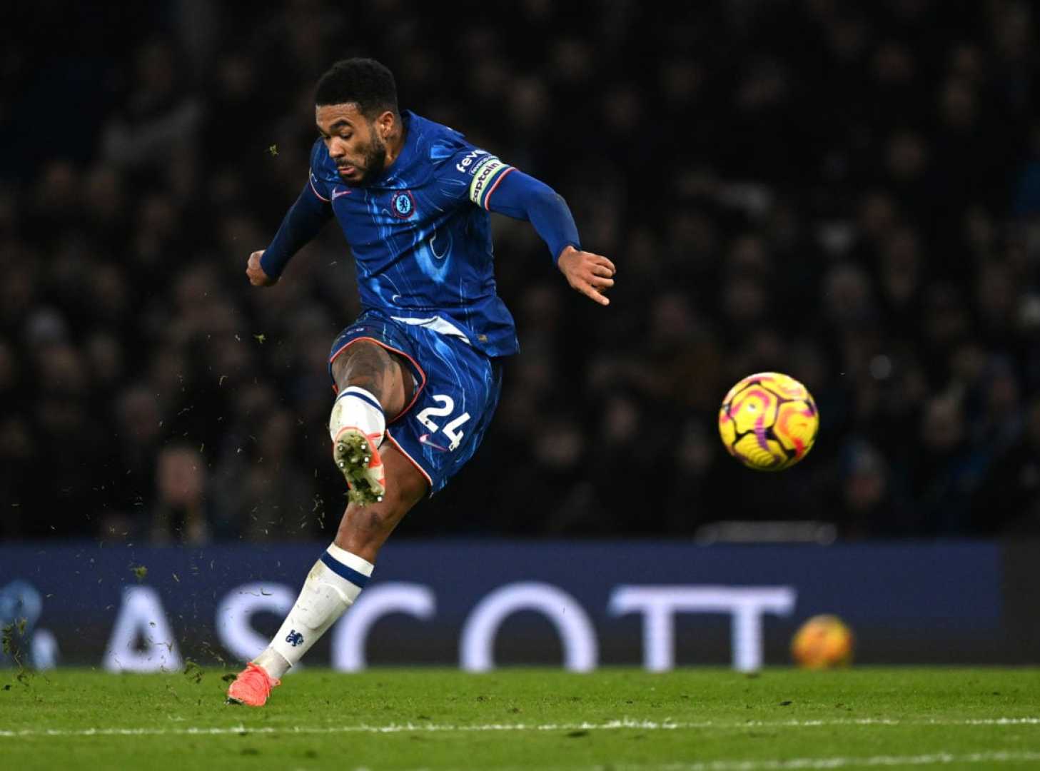 Reece James Chelsea Free Kick Celebration 2025