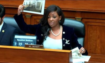 Rep. Jasmine Crockett Speaking At Congress Hearing