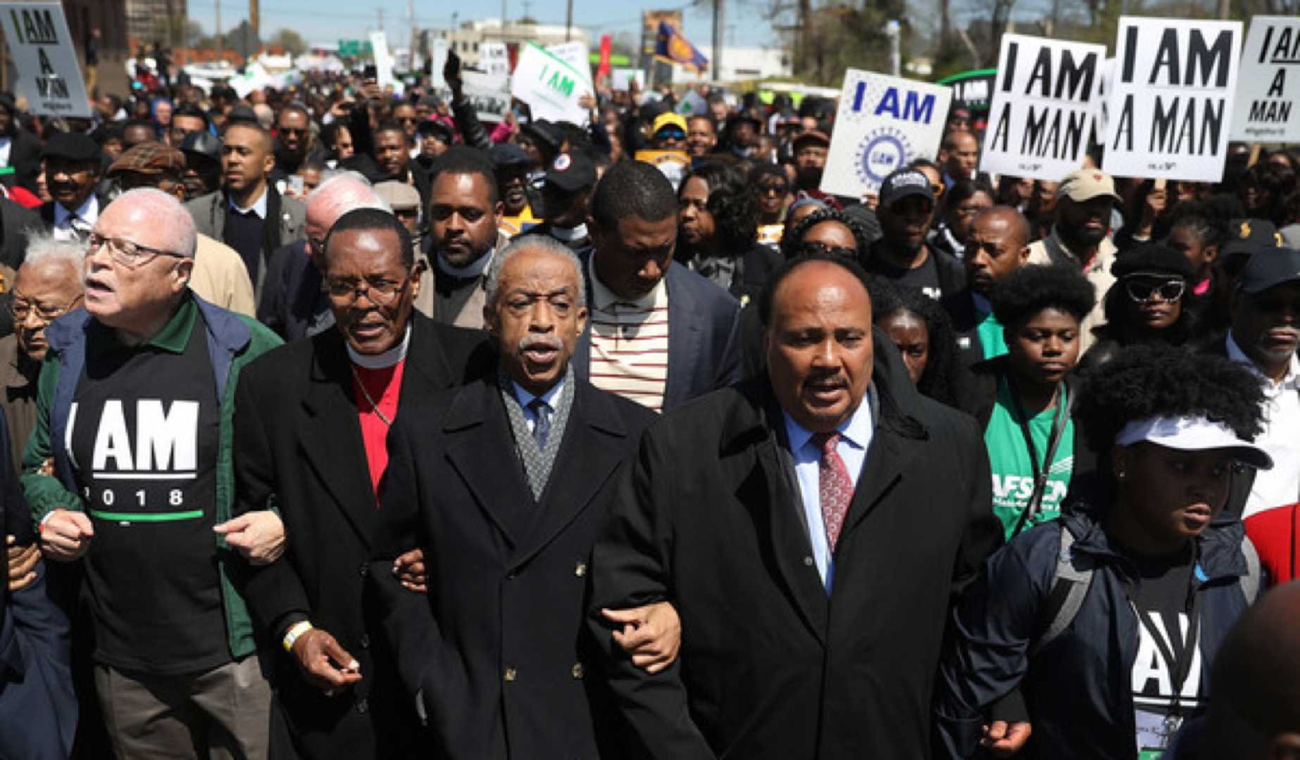 Rev. Al Sharpton Mlk Day March Washington D.c.