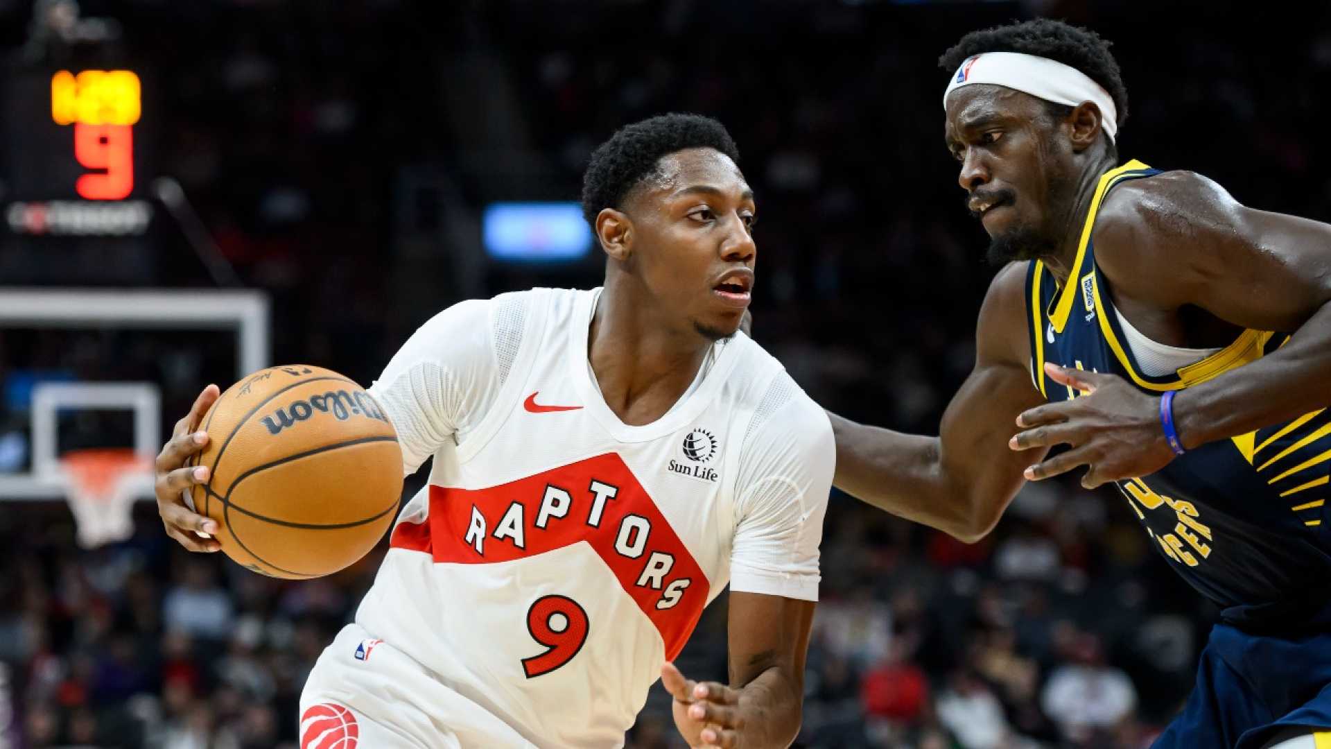 Rj Barrett Toronto Raptors Game Action