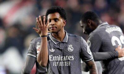 Rodrygo Real Madrid Goal Celebration 2025