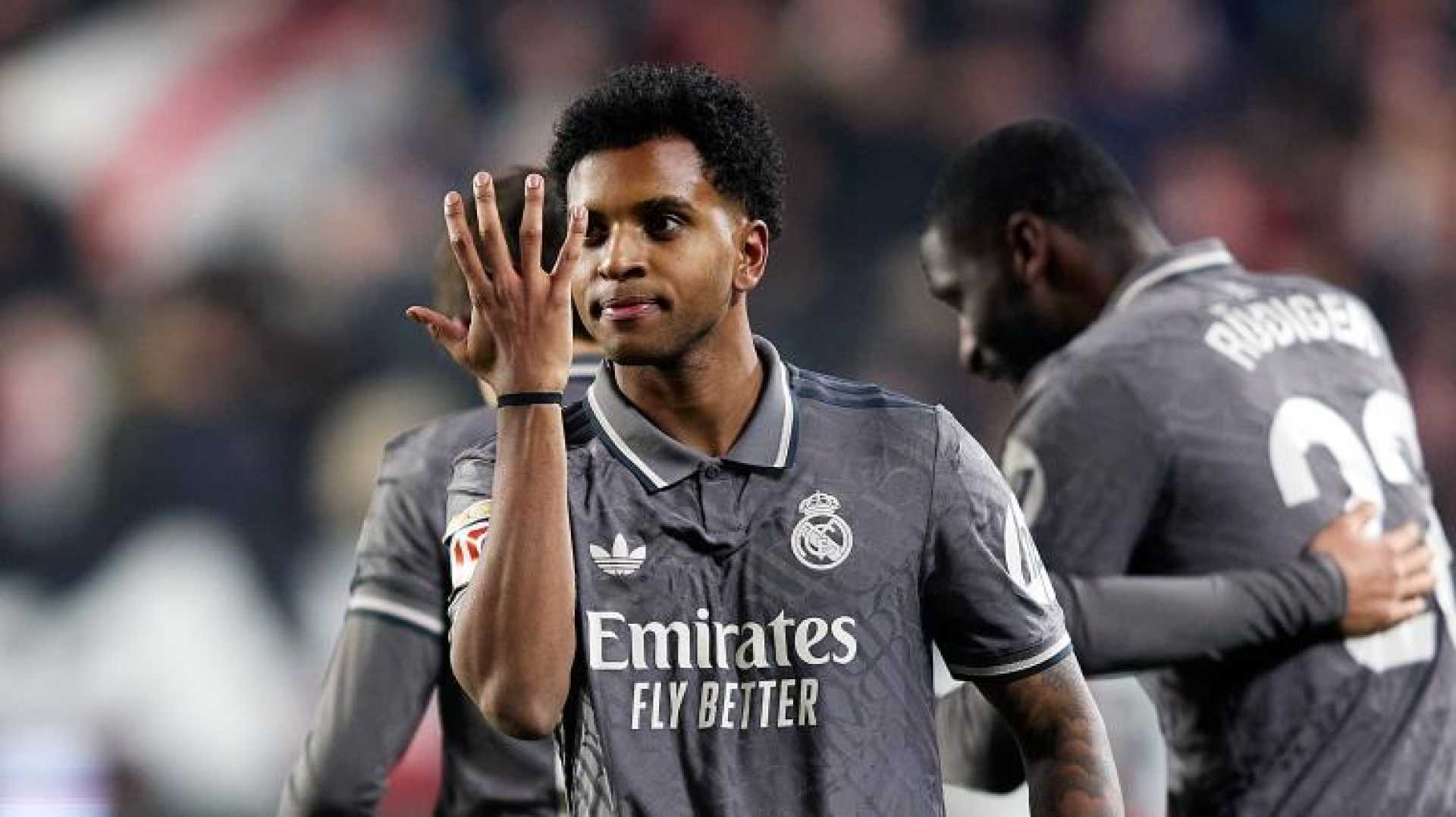 Rodrygo Real Madrid Goal Celebration 2025