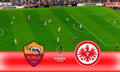 Roma Vs Eintracht Frankfurt Europa League Match