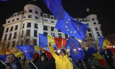 Romania Presidential Election 2024 Protest