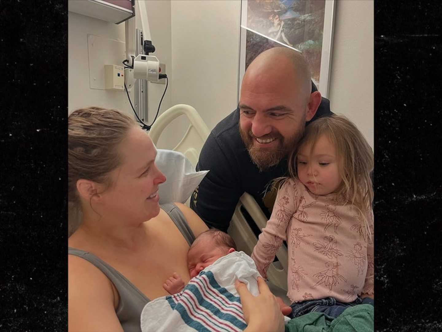 Ronda Rousey Travis Browne Second Baby Hospital Photos