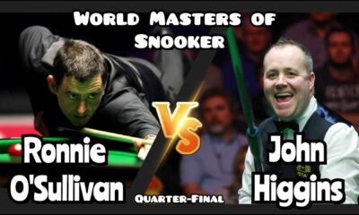 Ronnie O'sullivan John Higgins Snooker Match 2024