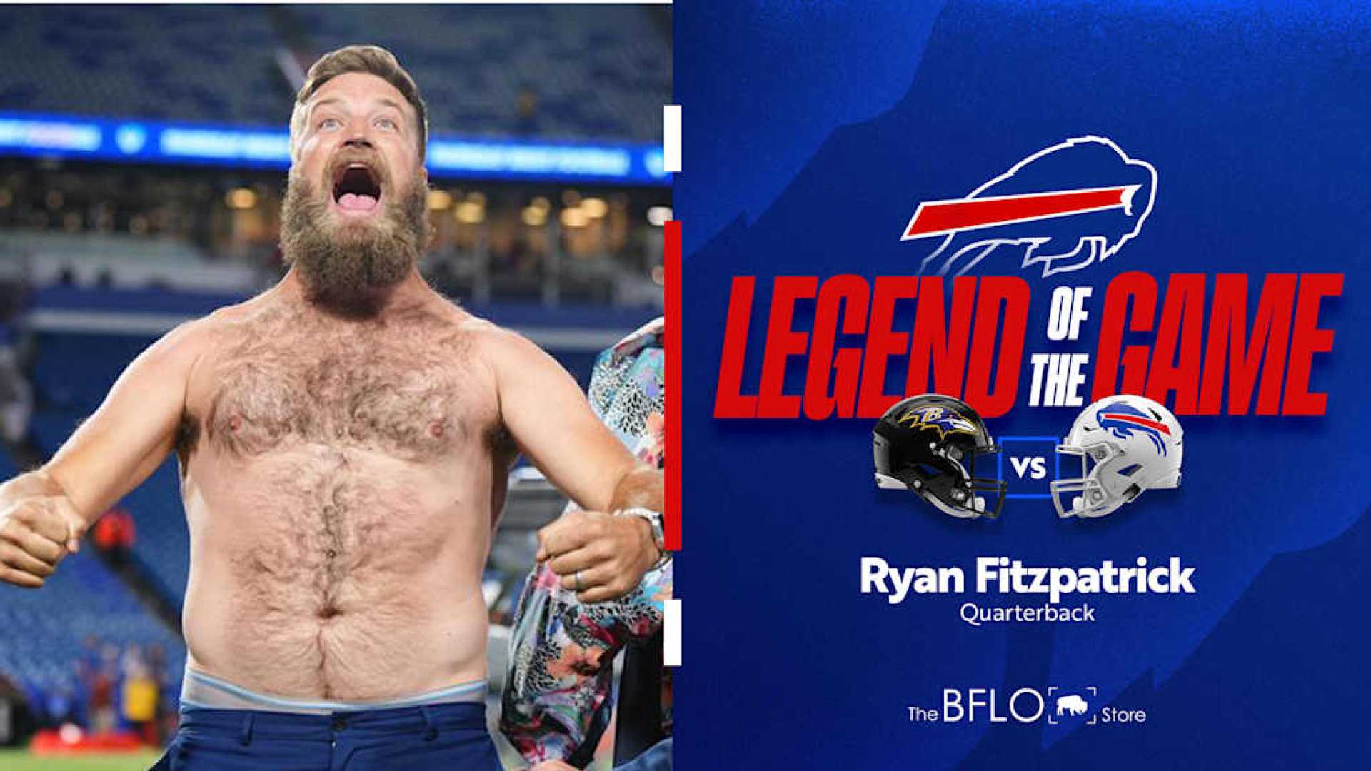 Ryan Fitzpatrick Buffalo Bills Legend Of The Game