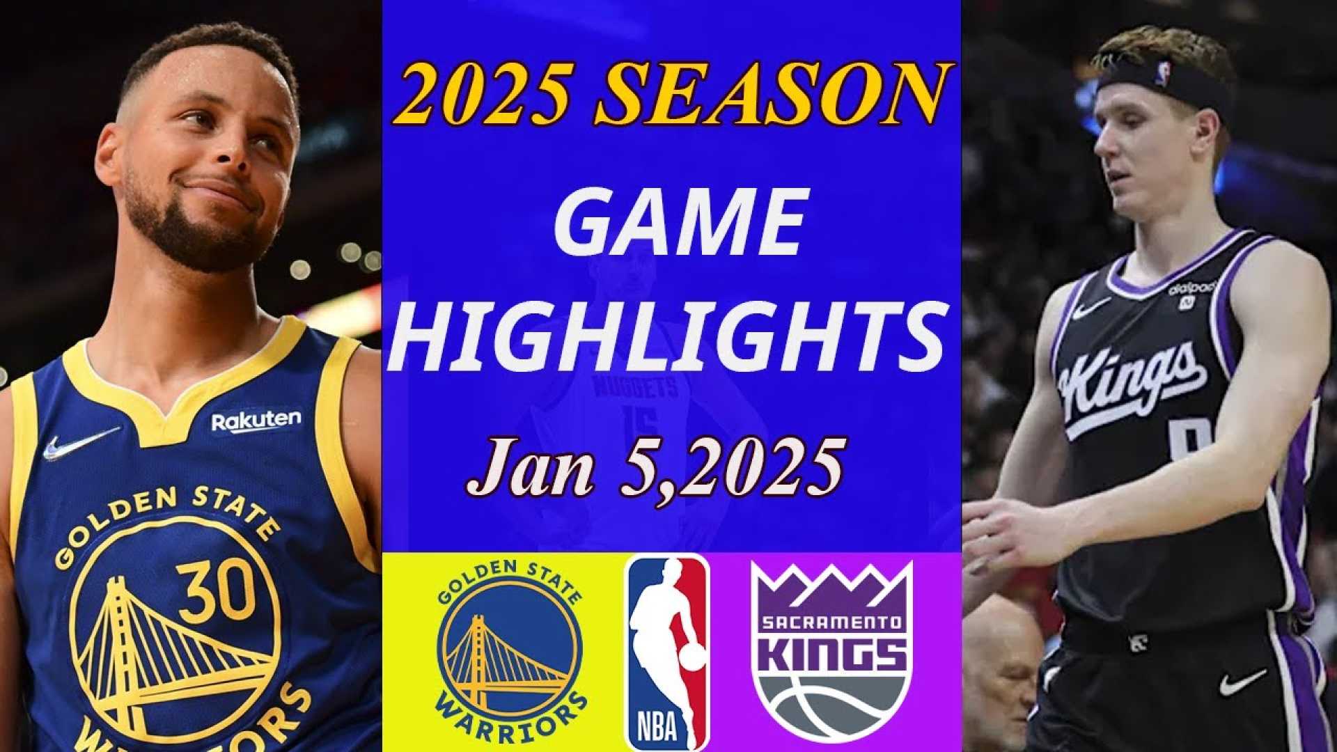 Sacramento Kings Vs Golden State Warriors 2025